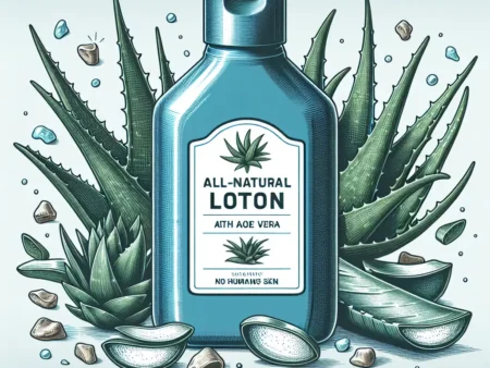 Lotion Alami dari Lidah Buaya untuk Kulit Kering