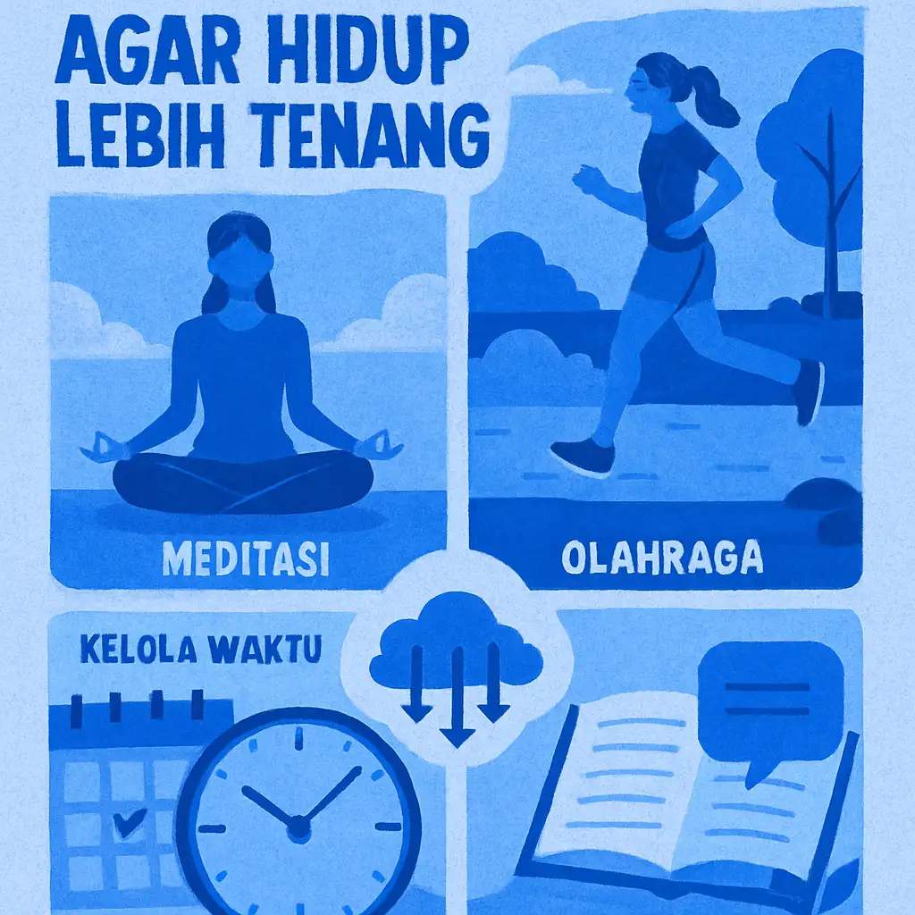 Cara Mengelola Stres agar Hidup Lebih Tenang